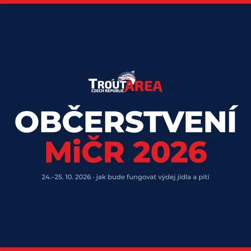 Občerstvení na MiČR 2026 – jak to bude fungovat