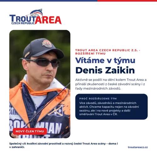 Rozšíření týmu Trout Area Czech Republic z.s.